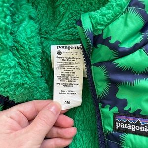 Patagonia snowsuit newborn
